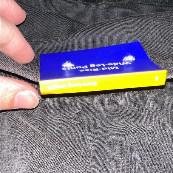 🖤 NWT!  JoyLab Pants size S Women’s Foldover Waist Wide-Leg  🖤 - Picture 5 of 7